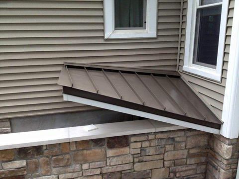 Siding with Metal Roof